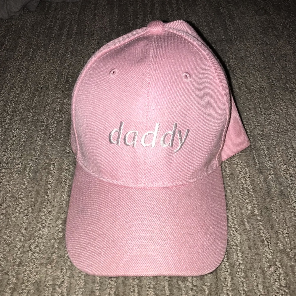 LIGHT PINK DADDY BASEBALL DAD CAP